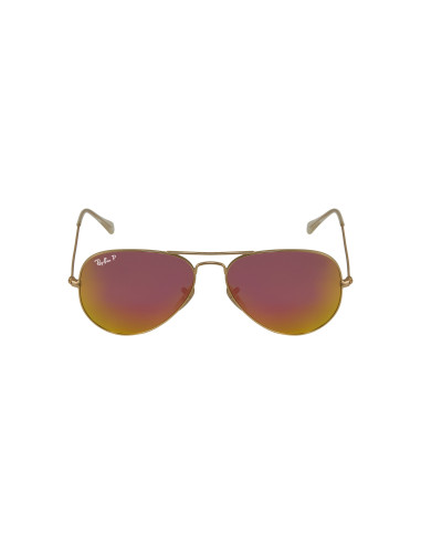 Ray Ban Rb3025 112/1Q Aviator Pink Cyclamen Gold Polarized