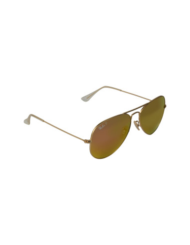 Ray Ban Rb3025 112/1Q Aviator Pink Cyclamen Gold Polarized