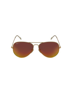 Ray Ban Rb3025 112/4d Aviator Rojo Espejo Polarizado 2