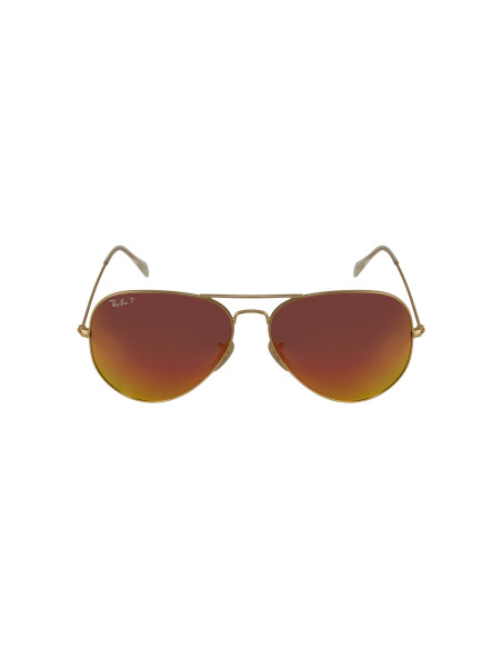 Ray Ban Rb3025 112/4d Aviator Rojo Espejo Polarizado