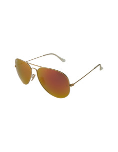 Ray Ban Rb3025 112/4d Aviator Rojo Espejo Polarizado