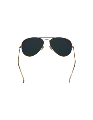 Ray Ban Rb3025 112/w3 Aviador Polarizado Plata Espejo Dorado | Sunn...