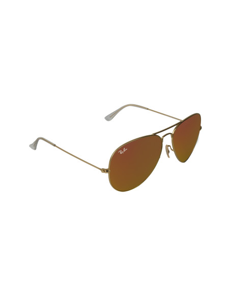 Ray Ban Rb3026 112/4d Aviator Rojo Espejo Polarizado Gota Grande