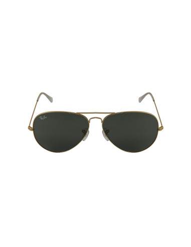 Ray Ban Rb3026 L2846 Aviator Negro G-15 Dorado Gota Grande | Sunnie...