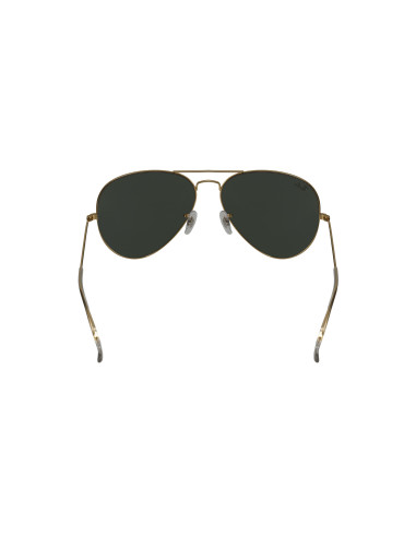 Ray Ban Rb3026 L2846 Aviator Negro G-15 Dorado Gota Grande | Sunnie...