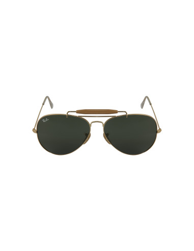 Ray Ban Rb3029 L2112 Outdoorsman Ii Negro G-15 Dorado Gota | Sunnie...
