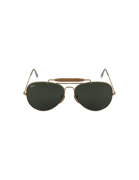 Ray Ban Rb3029 L2112 Outdoorsman Ii Negro G-15 Dorado Gota | Sunnie...