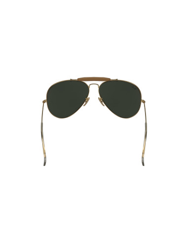 Ray Ban Rb3029 L2112 Outdoorsman Ii Negro G-15 Dorado Gota | Sunnie...