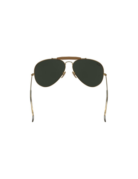 Ray Ban Rb3029 L2112 Outdoorsman Ii Negro G-15 Dorado Gota | Sunnie...