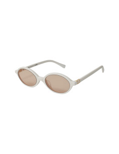 Miu Miu MU 04ZS 142-40D Oval Shape Pink White