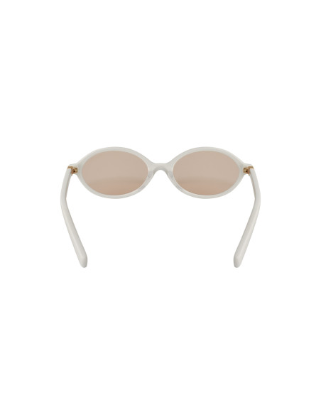 Miu Miu MU 04ZS 142-40D Oval Shape Pink White