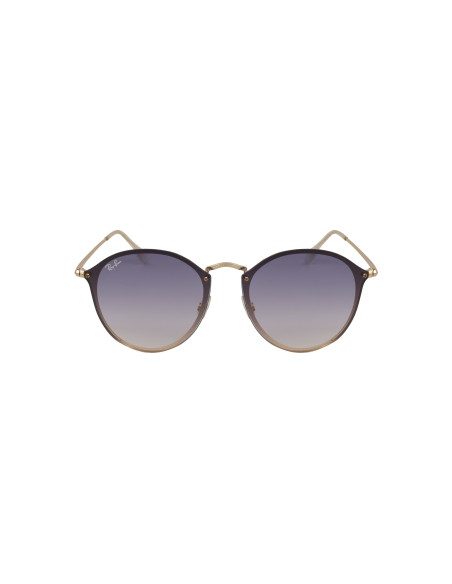 Ray Ban Rb3574n 001/x0 Round Metal Blaze Azul Degradado Icon | Sunn...