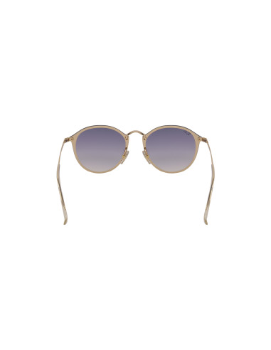 Ray Ban Rb3574n 001/x0 Round Metal Blaze Azul Degradado Icon | Sunn...