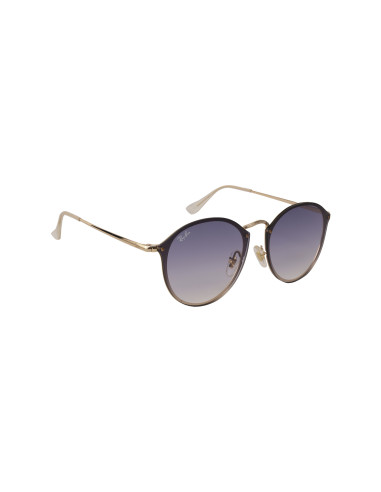 Ray Ban Rb3574n 001/x0 Round Metal Blaze Azul Degradado Icon | Sunn...