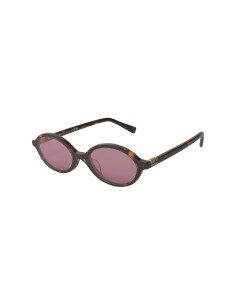 Miu Miu MU 04ZS VAU-5OD Oval Shape Tortoise Wine
