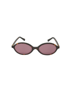 Miu Miu MU 04ZS VAU-5OD Oval Shape Tortoise Wine 2