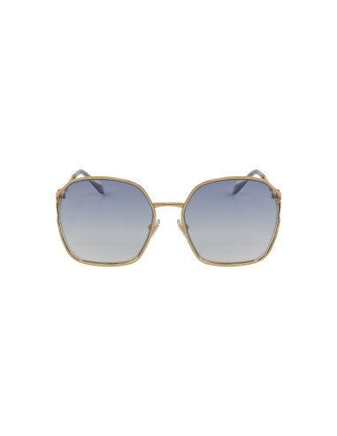 Miu Miu MU 52WS ZVN-07S Square Shape Gray Silver