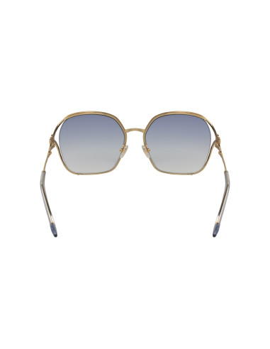 Miu Miu MU 52WS ZVN-07S Square Shape Gray Silver