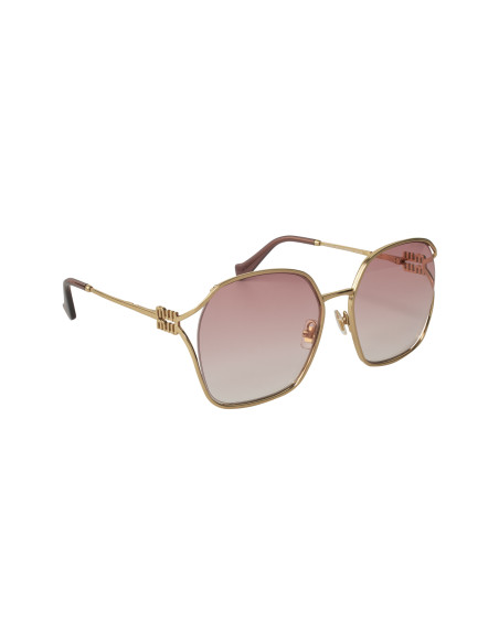 Miu Miu MU 52WS 5AK-06S Square Shape Pink gradient