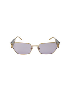 Miu Miu MU 53WS ZVN-05S Square Shape Pale Gold Violet 2