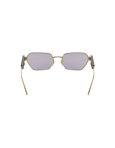 Miu Miu MU 53WS ZVN-05S Square Shape Pale Gold Violet