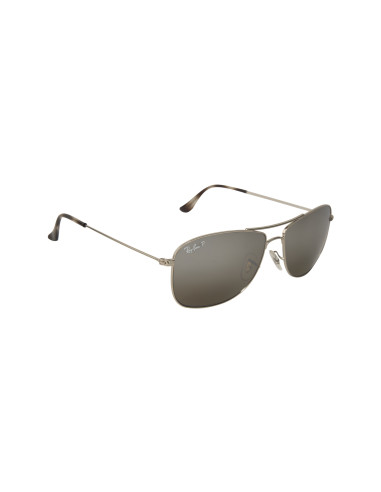 Ray Ban RB3543CH 003/5J Cockpit Chromance Plata Polarizado