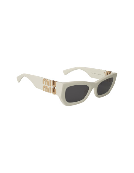 Miu Miu MU 09WS 142-5S0 Square Shape White Gold