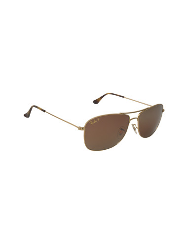 Ray Ban RB3543CH 001/6B Cockpit Chromance Cafe Polarizado Dorado