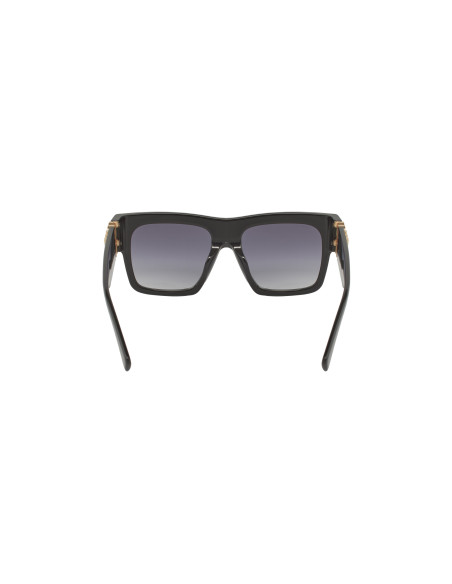 Miu Miu MU 10WS 1AB-5D1 Square Shape Black Gold