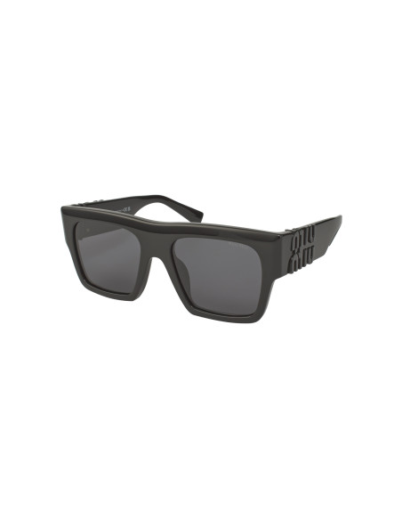Miu Miu MU MU 10WS 1BO-5S0 Square Shape Black Gray