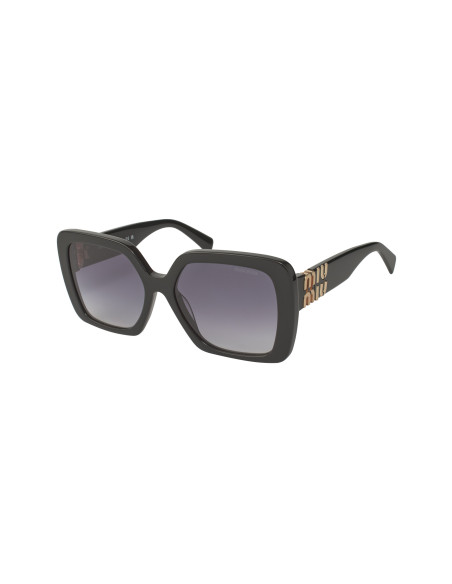 Miu Miu MU 10Y 1AB-5D1 Square Shape Black Gradient