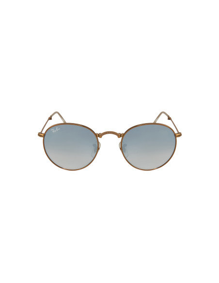 Ray Ban Rb3532 198/9u Round Metal Folding Cobre Espejo Icon | Sunni...
