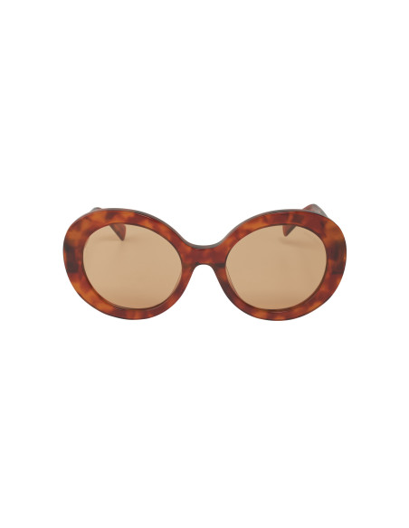 Miu Miu MU 11YS 4BW-2Z1 Round Shape Light havana