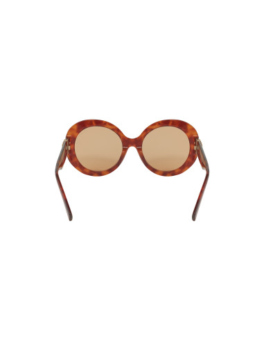 Miu Miu MU 11YS 4BW-2Z1 Round Shape Light havana