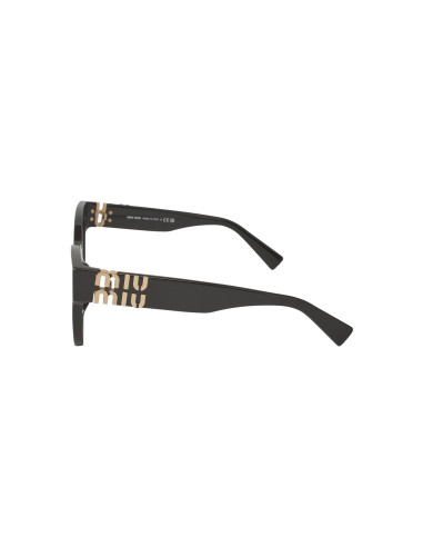 Miu Miu MU 01YS 1AB-5D1 Square shape Black Gold