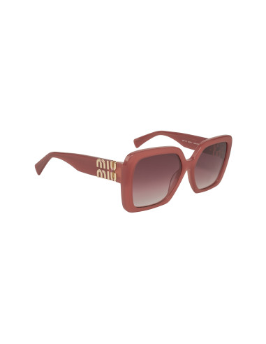 Miu Miu MU 10Y 10M-07P Square shape Cognac Opal