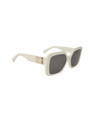 Miu Miu MU 10Y 142-5S0 Square shape White Gold