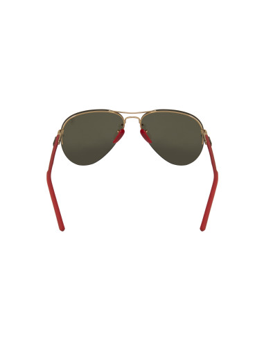 Ray Ban RB3460M F00871 Scuderia Ferrari Aviator Negro Dorado