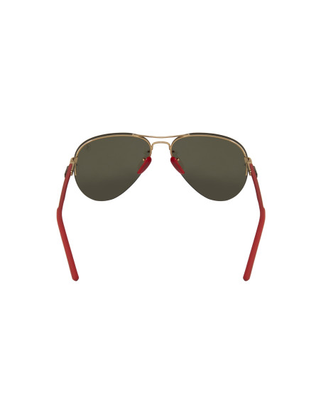 Ray Ban RB3460M F00871 Scuderia Ferrari Aviator Negro Dorado