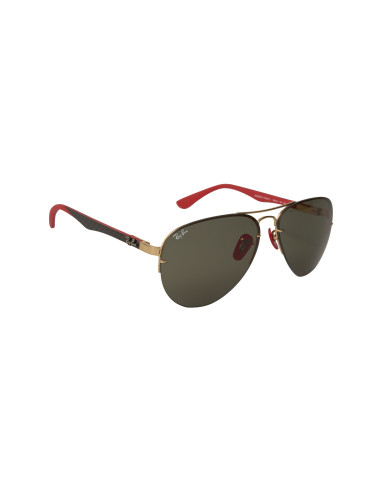 Ray Ban RB3460M F00871 Scuderia Ferrari Aviator Negro Dorado