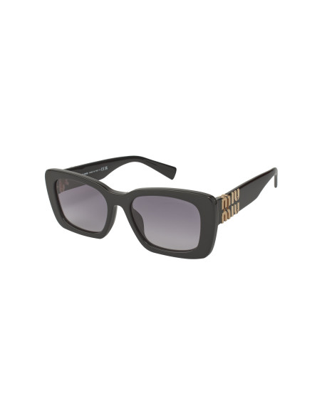 Miu Miu MU 07YS 1AB-5D1 Square Shape Black Gradient