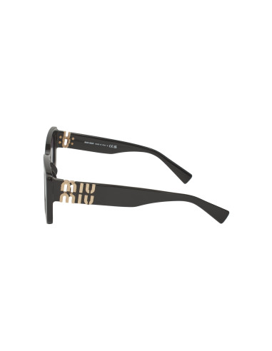 Miu Miu MU 07YS 1AB-5D1 Square Shape Black Gradient