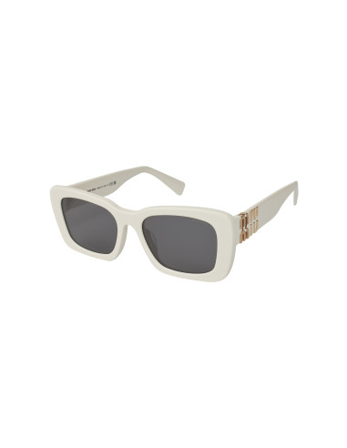 Miu Miu MU 07YS 142-5S0 Square Shape Gray White