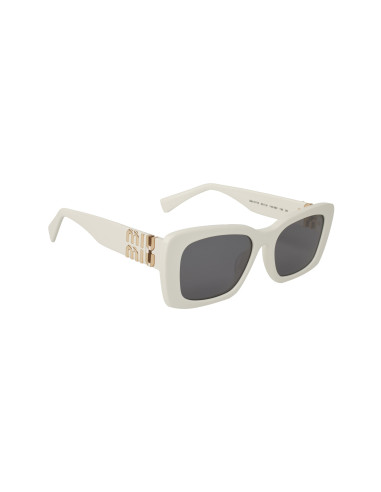 Miu Miu MU 07YS 142-5S0 Square Shape Gray White