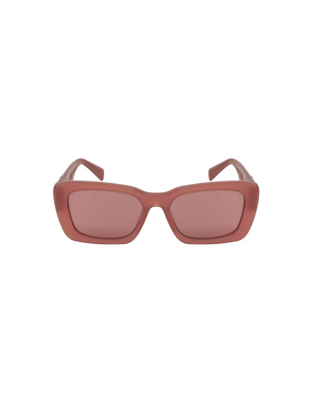 Miu Miu MU 07YS 10M-08S Square Shape Cognac Opal