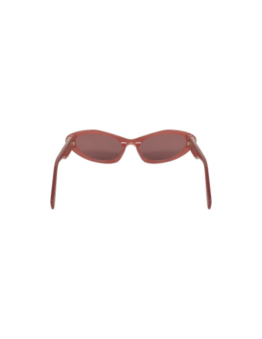 Miu Miu MU 09YS 10M-08S Oval Shape Cognac Opal
