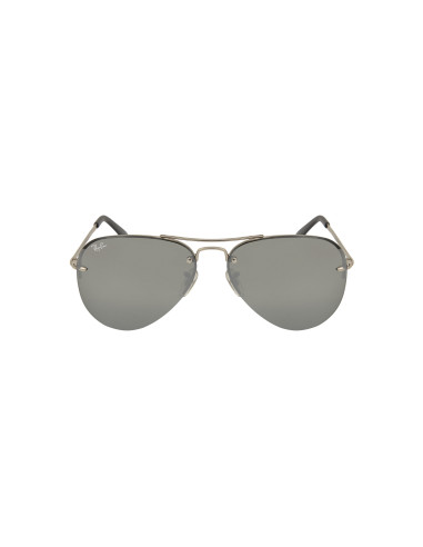 Ray Ban RB3449 003/30 Aviator Gris espejo Plateado | Sunnies.uno