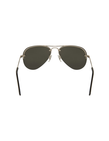 Ray Ban RB3449 003/30 Aviator Gris espejo Plateado | Sunnies.uno