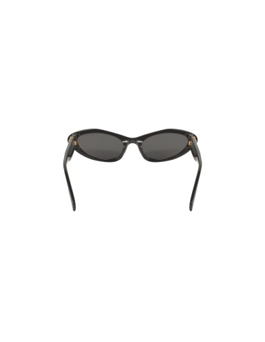 Miu Miu MU 09YS 1AB-5S0 Oval Shape Black Gold