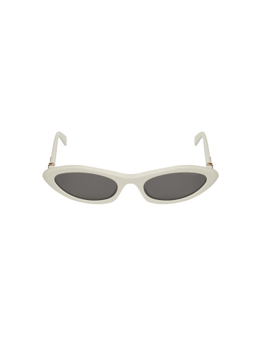 Miu Miu MU 09YS 142-5S0 Oval Shape White Black
